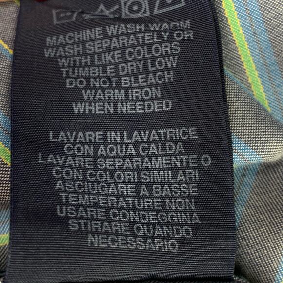 Robert Graham Knowledge Wisdom Truth Shirt Mens XL Striped Button Down Flip Cuff - Picture 10 of 13